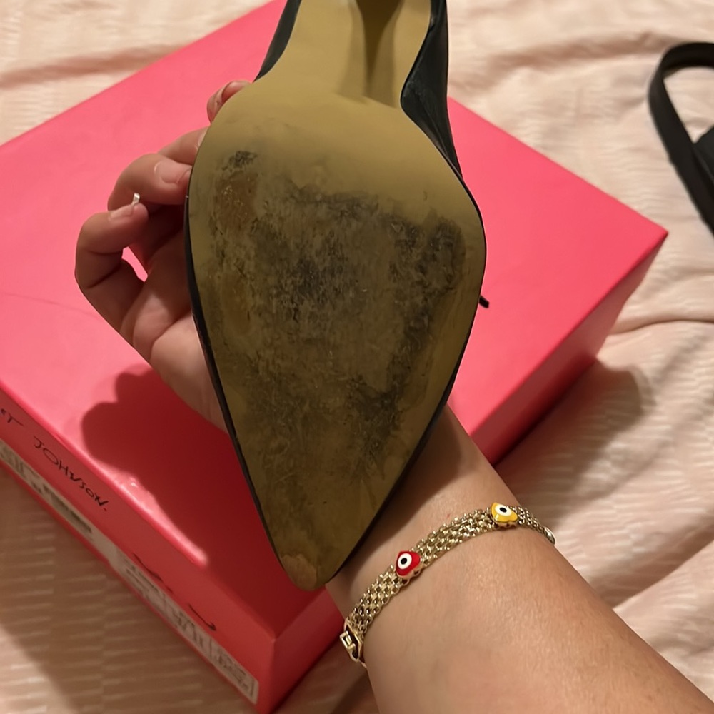 Betsy Johnson black heels - Picture 3 of 4